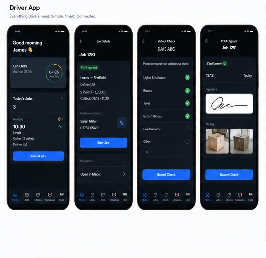 Driver app